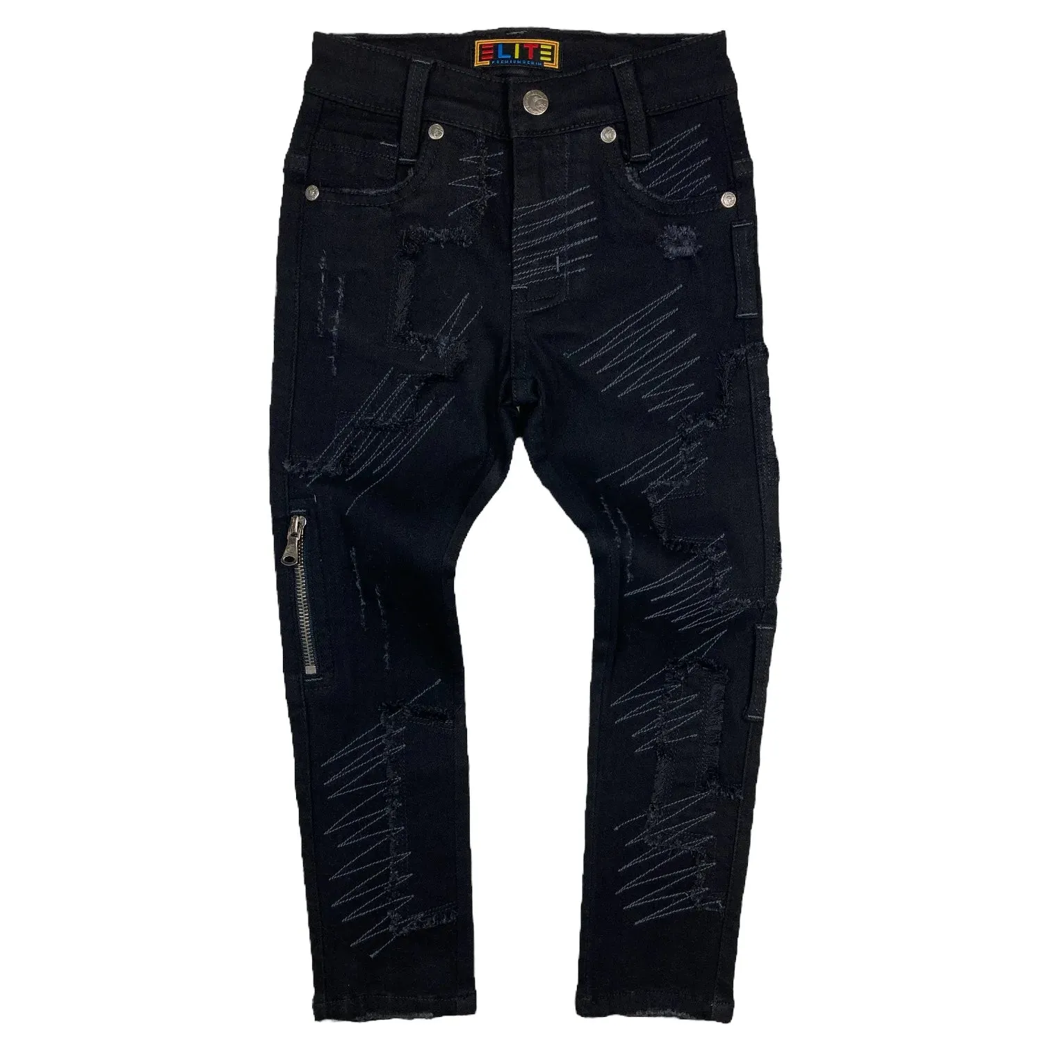 Elite Denim Kids Denim (Jet Black) 647-JR K/YB