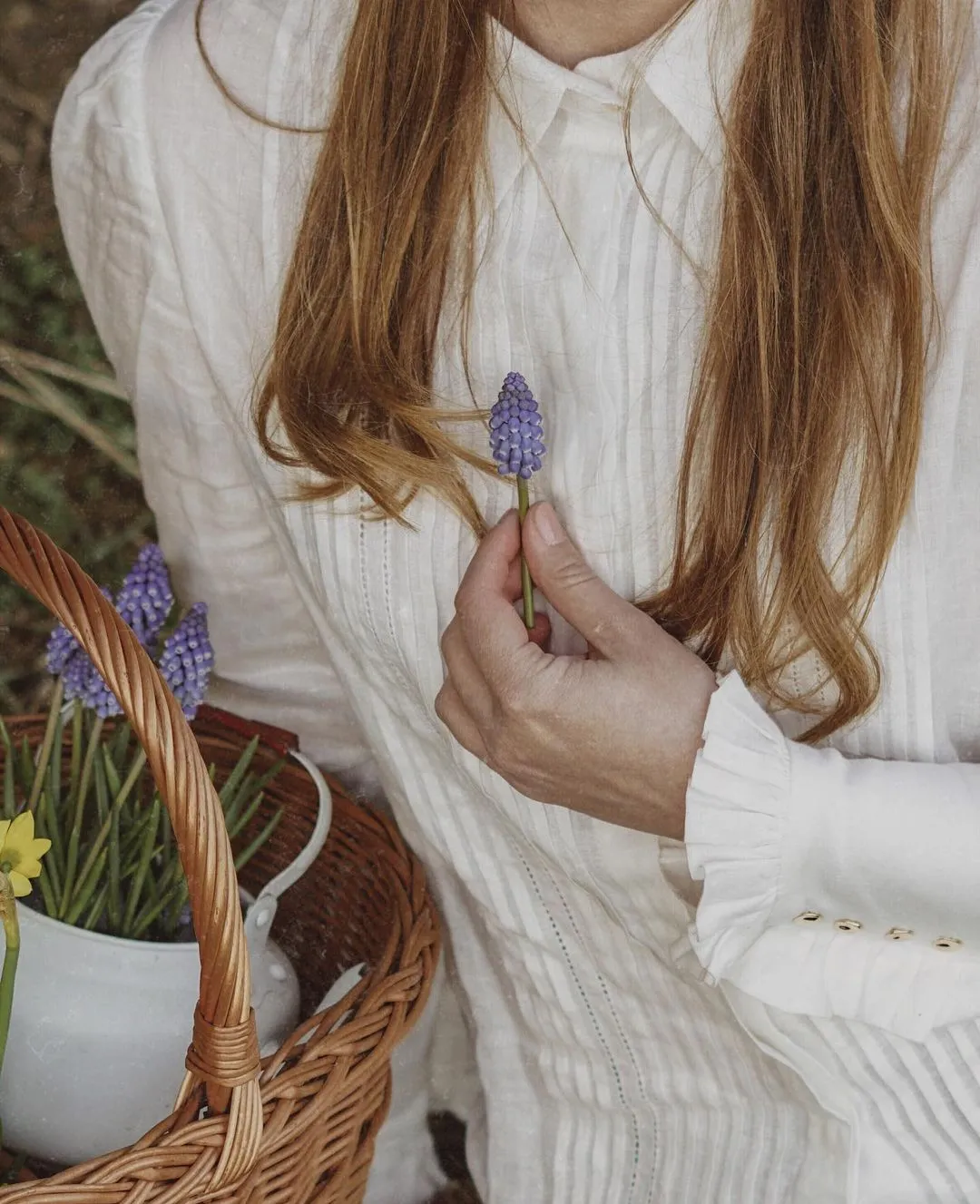 Jo March 31 | Accordion Pleated Linen Shirt