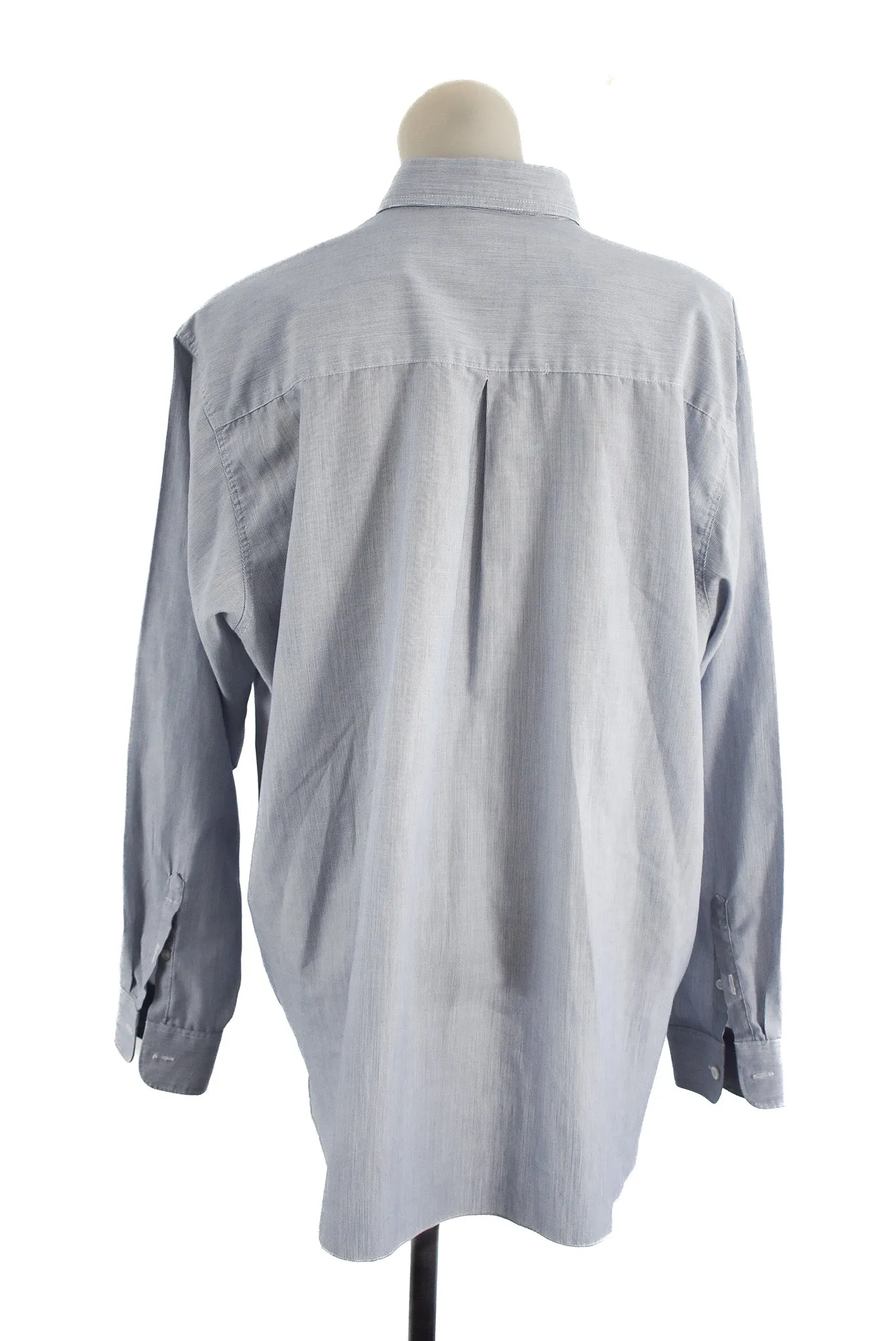 Manhattan NZ made cotton dress shirt, L