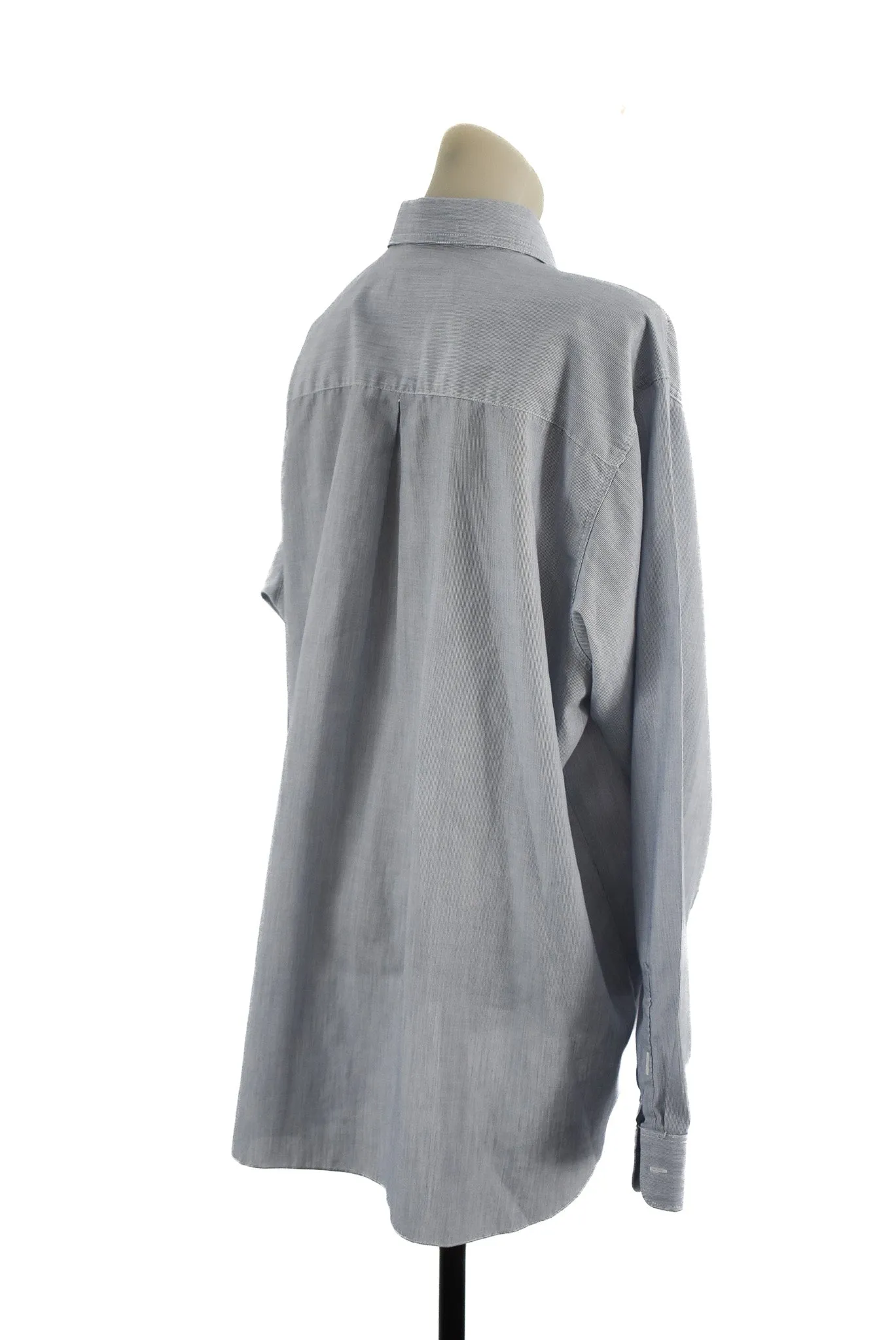 Manhattan NZ made cotton dress shirt, L