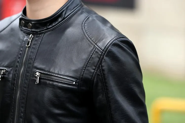 West Louis Motorcycle Leather Jacket