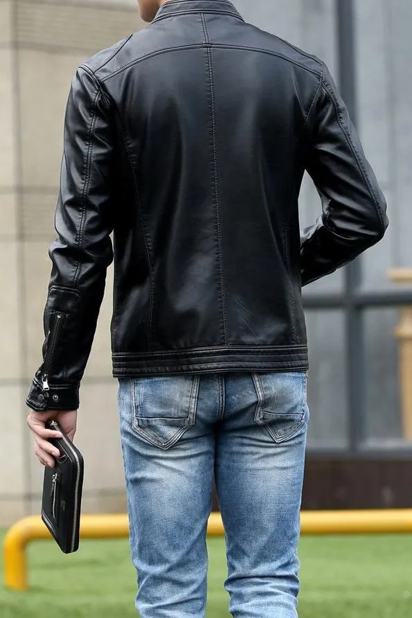 West Louis Motorcycle Leather Jacket