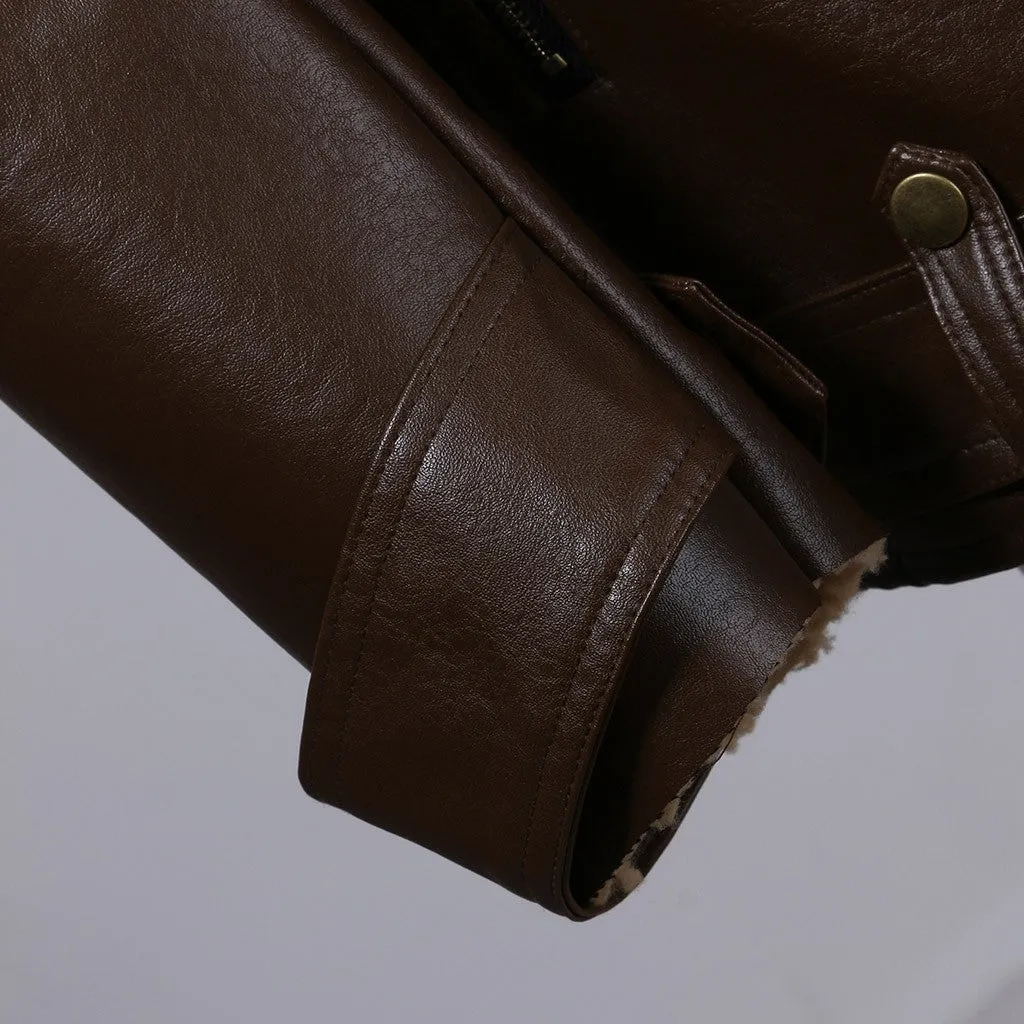 West Louis Outlaw Style Leather Jacket