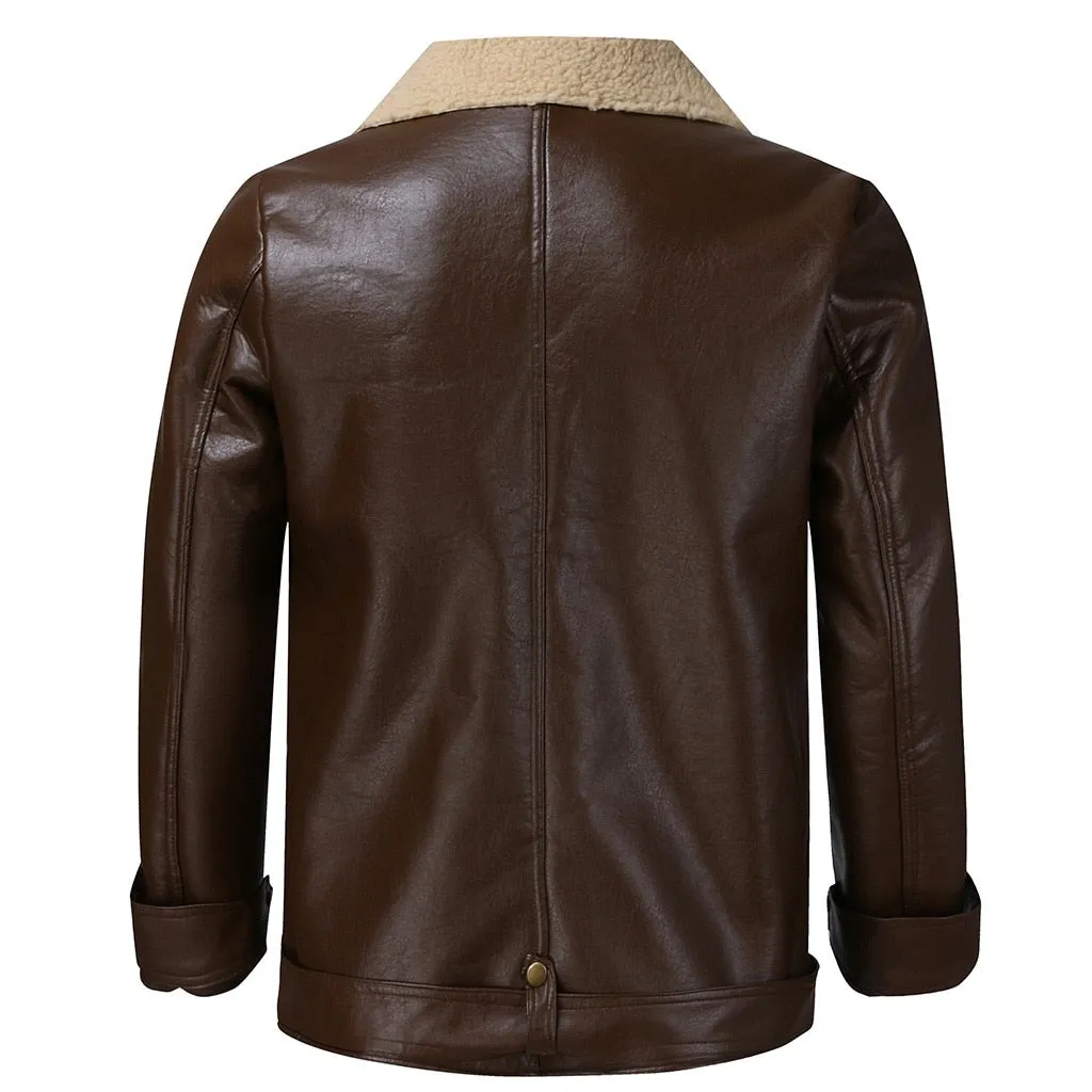 West Louis Outlaw Style Leather Jacket