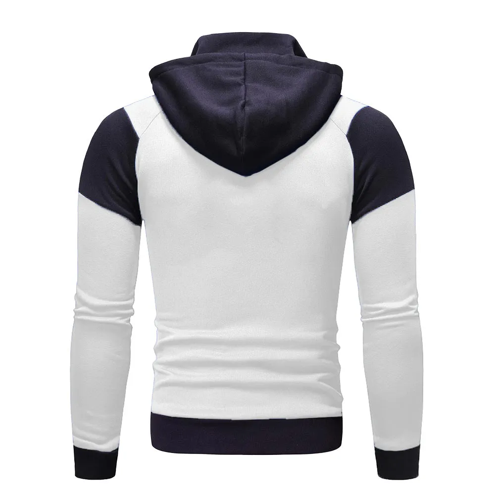 West Louis Spring Zipper Hooded Sweatshirt