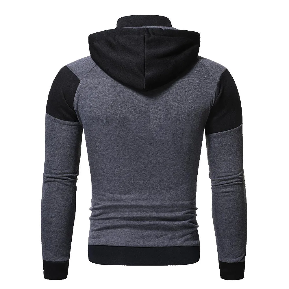 West Louis Spring Zipper Hooded Sweatshirt