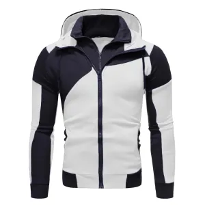 West Louis Spring Zipper Hooded Sweatshirt