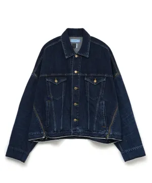 Zipper Denim Jacket